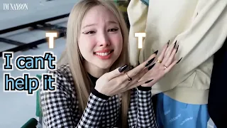 Nayeon & Mina crying at POP video shoot😭🥺