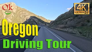 4K Oregon Scenic Drive - April 2024