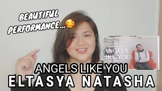 ELTASYA NATASHA - ANGELS LIKE YOU COVER ( OG : MILEY CYRUS ) - REACTION VIDEO