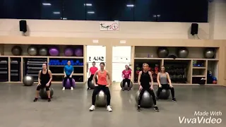 Coreografía con Fitball- “Sabes que te gusta bailar” (Rockball Fitt®/Rocío Madrid)