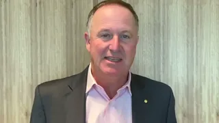 Former NZ Prime Minister Sir John Key's message to the Breakers facing the Kings #NBL23Finals