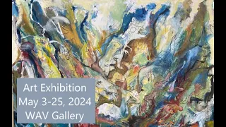 Andres Salazar Solo Exhibition - May 3-25, 2024 WAV Gallery