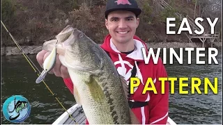 Easy Winter Bass Fishing Pattern to Catch Fish All Day Long