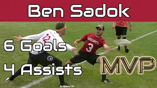 Ben Sadok | 6G 4A | MVP Highlights UMass vs. Carleton |  College Champ Semi 2017