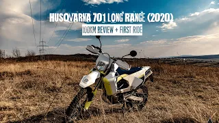 Husqvarna 701 Enduro Long Range (2020) - 100Km Review and First Ride