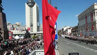 Парад 9Мая - Марш Колонн ВС - Владивосток 2023