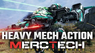 Heavy Mech Wreckage - Mechwarrior 5: Mercenaries DLC Heroes of the Inner Sphere Merctech 5