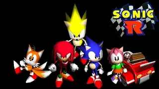 Sonic R (PC) [4K] - All Coins + Chaos Emeralds