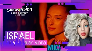 Eden Golan - Hurricane | Israel 🇮🇱 | Official Music Video | Eurovision 2024 | REACTION