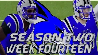 NCAA Football 14 | Sanford College Dynasty | Season 2 Week 14: VS Western Michigan