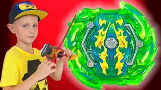 Beyblade Burst. Бейблэйд Берст. Flare Asura Мега волчок из набора Б -146 Рандом Бустер