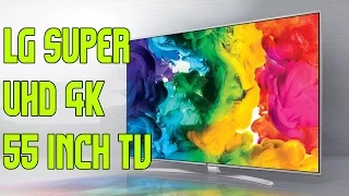 LG  55 inch Super UHDTV  4K 55UH77 Smart TV with magic remote Unboxing and Setup