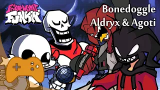 Aldryx & Agoti vs Sans & Papyrus: Bonedoggle - Friday Night Funkin'