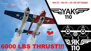 National Cherry Festival Air Show : 6000 LBS THRUST YAK 110 IS AWESOME!!!