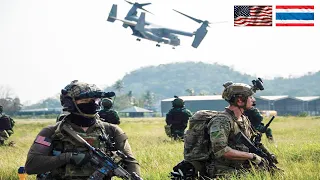 U.S. and Thai Paratroopers conduct bilateral airborne training exercise