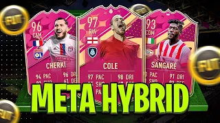 OVERPOWERED BEST POSSIBLE CHEAP FIFA 23 HYBRID TEAM 100K/250K/500K!! ✅ | META FUT 23 SQUAD BUILDER