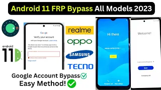 Android 11 FRP Bypass All Models (Without PC) Google Account Bypass 2023