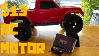 TRAXXAS TRX-4 SPORT $13 MOTOR UPGRADE (INSANE RESULTS)