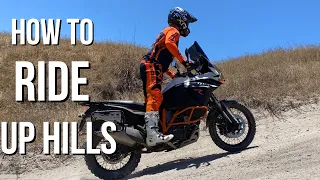 How to Ride Uphills| ADV Riding Tip