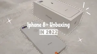 unboxing iphone 8 plus (secondhand) | 64gb | 2022 | aesthetic✨