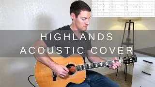 Highlands (Song Of Ascent) Acoustic Cover/Tutorial  | Hillsong UNITED