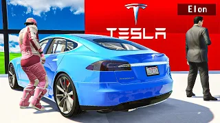 Stealing Every Car from Elon Musk in GTA 5