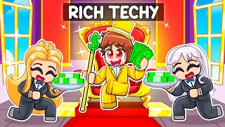 Techy Becomes Rich In Brookhaven... (Roblox)