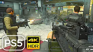 Remember ''No Russian" [PS5™4K HDR] Realistic Graphics Gameplay Call of Duty Play Station™5