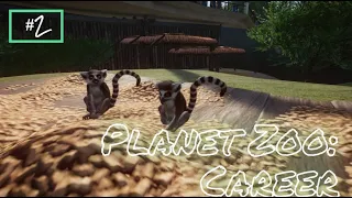 A Lemur and Ape SANCTUARY! | Planet Zoo: Career #2