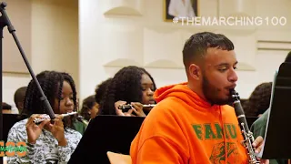 Marching 100 2019 Recording Session | "Joyce's 71st New York Regiment March"