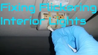 How to Fix Flickering Interior Light bulbs in Your Ford Econoline Van - LED & Incandescent