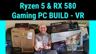 Gaming PC BUILD - VR READY Ryzen 5 2600 & XFX Radeon RX 580