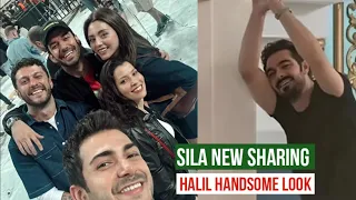 Halil Ibrahim Ceyhan Handsome Look !Sila Turkoglu New Sharing