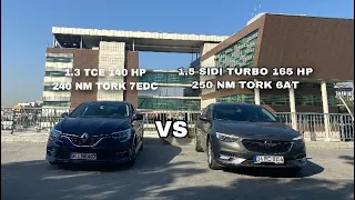 Opel Insignia GS 1.5 SIDI 165 HP AT6 | Renault Megane 1.3 TCE 140 HP EDC Performans Kıyaslama Testi