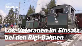 Neue Folge: Die Oldtimer der Schweizer Rigi Bahnen Lok 7 und andere Raritäten | Eisenbahn-Romantik