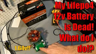 Six ways to "Wake Up" your dead 12v Lifepo4 Battery!