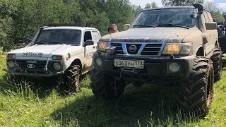 Первый выезд NISSAN PATROL на 42ых! ГАЗ 66, PATROL на 40ых и многие другие