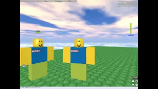 footage from the actual march 2007 roblox client