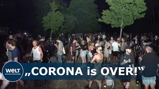 OPEN AIR PARTYS OHNE COVID-19-ABSTAND: Vergnügungssüchtige Berliner Clubszene feiert trotz Corona