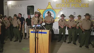 LIVE: Illinois State Police provide update on death of trooper