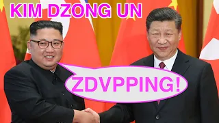 KIM DZONG uczy Xi Jinpinga z Chin być Dyktatorem - ZDVPPING