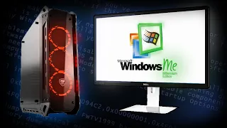 Установится ли Windows 2000 и ME на современный мощный ПК в 2023 году?