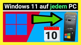 Windows 11 auf 10 JAHRE altem Computer: EINFACHSTER Weg um Windows 11 auf JEDEM PC zu installieren