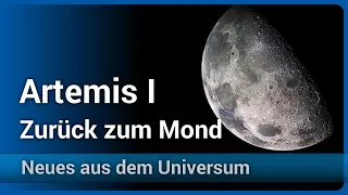 Mondmission Artemis 1 • Zurück zum Mond mit Superrakete SLS • ORION Raumkapsel | Andreas Müller