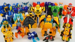 Transformers Rescue Bots Bumblebee Rescue Guard Police Car Knight Watch Academy Collection