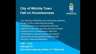 City of Wichita Town Hall on Homelessness