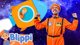 Blippi's Space Adventure: Out-of-This-World Fun | BLIPPI | Kids TV Shows | Cartoons For Kids