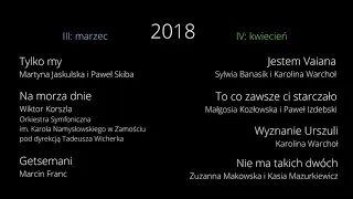 marzec i kwiecień 2018 - Studio Accantus