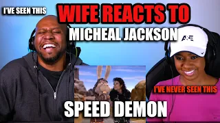 Wife's First Time Reaction To Michael Jackson - Speed Demon