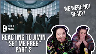 REACTING TO 지민 (Jimin) 'Set Me Free Pt.2' Official MV (WE WERE NOT READY!!!!)